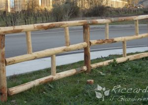 Staccionata legno